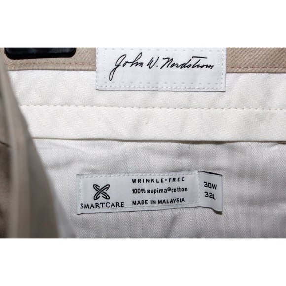 John W. Nordstrom Khaki Trousers - Picture 9 of 10